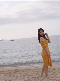 黑川 - NO.070 海岛之旅真爱版-黄色连衣裙(8)